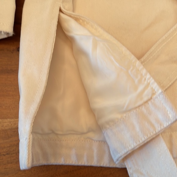 NWOT H&M Ivory denim jacket. - Picture 5 of 10